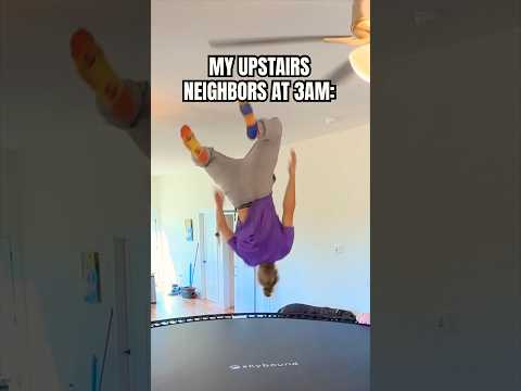 THE UPSTAIRS NEIGHBORS AT 3AM 😂 thumbnail