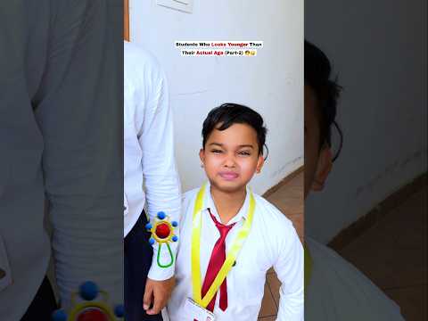Students Who Looks Younger Than Their Actual Age (part-2) ?? #shorts #schoollife #relatable #aruj thumbnail
