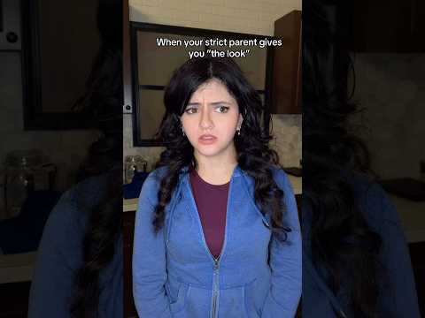 Every kid with strict parents knows THIS look 💀 thumbnail