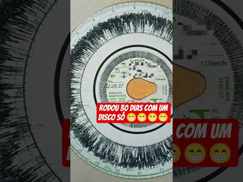 motorista rodou 30 Dias com um disco de tacógrafo. #caminhão #caminhoneiro thumbnail