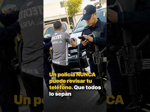 Un policía NUNCA puede revisar tu teléfono. Que todos lo sepan thumbnail