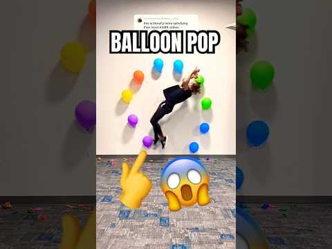 BALLOON POP COMPILATION! 😱 thumbnail