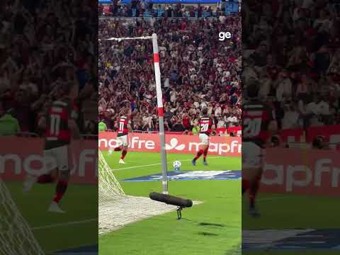 🎯 PAQUETÁ MARCA DE PÊNALTI O TERCEIRO DO FLAMENGO NO MARACANÃ | #shorts | ge.globo thumbnail