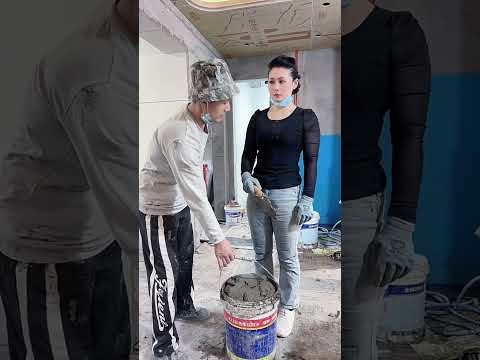 Tile installation P8767#shorts thumbnail
