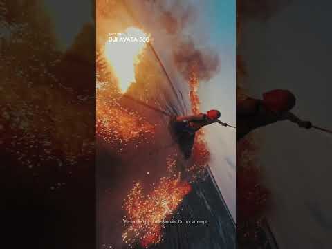 Twilight gone cold. Sparks gone wild. | Avata 360 thumbnail