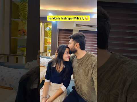 Iss Question ka answer jarur btana Sab Comments me 😅#shorts #funny #ytshorts #challenge #couple thumbnail