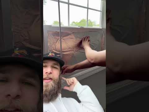 Window foil trick #jeeplife #offroad #jeepwrangler #4x4 #cars #car #ford #offroading #shorts thumbnail