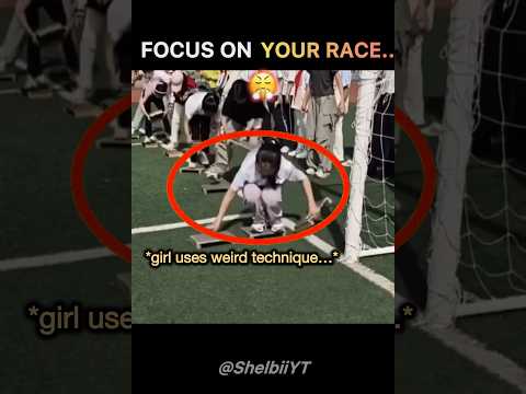 Girl Perfect Skill Wins The Race…?#respect #skills #shorts thumbnail