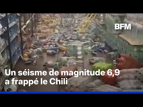 Chili: les images du séisme de magnitude 6,9 qui a frappé le nord du pays thumbnail