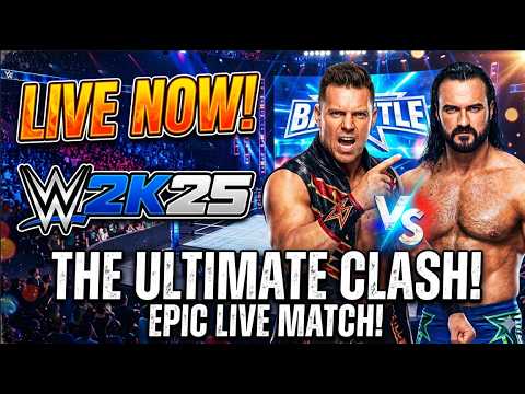 WWE 2K25 LIVE – Unbelievable Finish? | Best Match Ever Played!#wwe #wrestling #wwe2k25 #shorts thumbnail