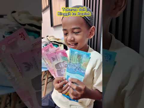 Tukaran duit ringgit ke rupiah #sayaanakmalaysia #rupiahringgit #moneychanger #indonesiamalaysia thumbnail