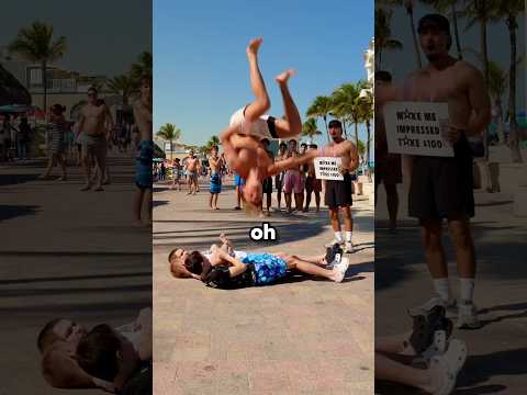 He does a backflip over 3 people! thumbnail
