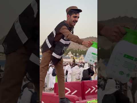 May Allah reward them for keeping the Hujjaj safe. thumbnail