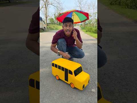 Home mini School Bus Damage Kardya😂 #entertainment #shorts #ruhulshorts thumbnail