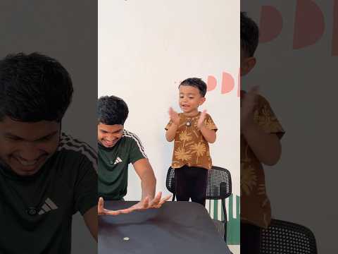 Indha Mandhiram Nalla iruka!?? Twist at End? #cutebaby #experiment #comedy thumbnail
