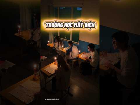 Trường học mất điện #shorts thumbnail