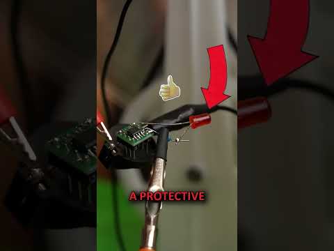 1mm vs 100W! #electronics #engieering #high #voltage #shock #arc #diode #protection thumbnail