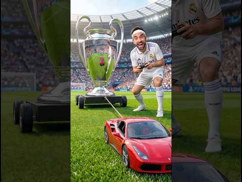RC Car VS Champions League Trophy! thumbnail