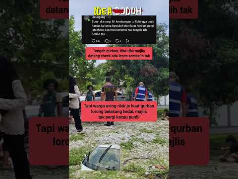 LAKI BENGANG "RAKYAT QURBAN MAJLIS KACAU, TAPI WARGA ASING QURBAN BUAT TAK NAMPAK" thumbnail