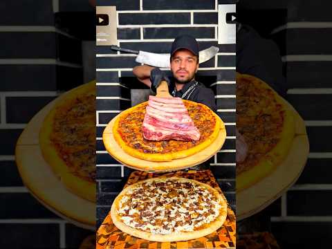 NY-style shortrib pizza recipe🔥🍕#pizza #pizzalover #shorts thumbnail