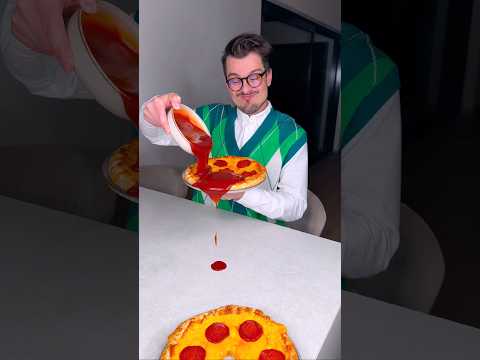 Why is DAD eating PIZZA like that?😭❤️🍕~ CHEFKOUDY thumbnail