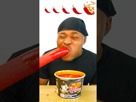 Spicy Buldak Crazy Challenge!? 🥵 thumbnail