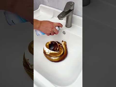 How to clean pipes in seconds! ( # 2390 ) ✅ Kitchen Guard Multi-Purpose Pipe Foam Cleaner Spray thumbnail