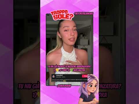 VIOLA SILVI E LA MISSIONE ABBRONZATURA ANDATA MALE #tiktok #webboh #perte #greenscreen thumbnail