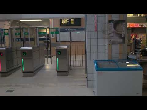 Sweden, Stockholm, Upplands väsby train station, SMW elevator thumbnail