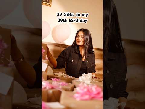 Rahul ne 29 Gift diye 29th Birthday pe? #crafteraditi #shorts #birthdaygift #unboxing #rahul #gift thumbnail