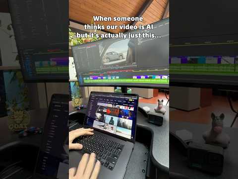 When someone thinks our video is AI… thumbnail