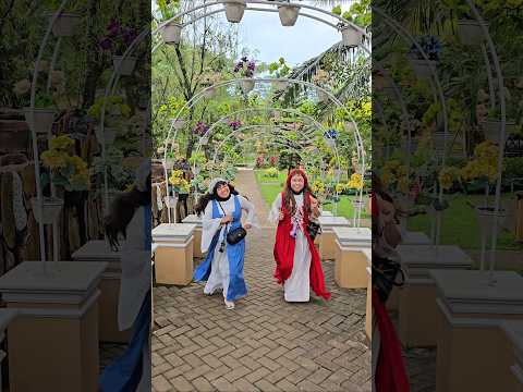 bawang merah masuk taman bunga #trendingshorts thumbnail