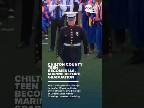 CHILTON COUNTY TEEN BECOMES U.S. MARINE BEFORE GRADUATION thumbnail