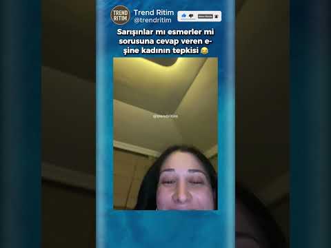 Sarışın Mı Esmer Mi Sorusuna Cevap Veren Eşine Kadının Tepkisi 😂😄 thumbnail