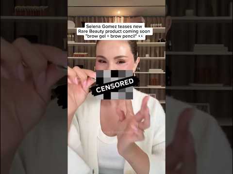 Selena Gomez TEASES New Rare Beauty Product 👀 #selenagomez #rarebeauty #fyp thumbnail