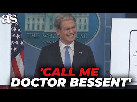 Bessent STEPS IN for Leavitt and immediately MAKES THE BRIEFING HIS OWN with one PERFECT LINE thumbnail
