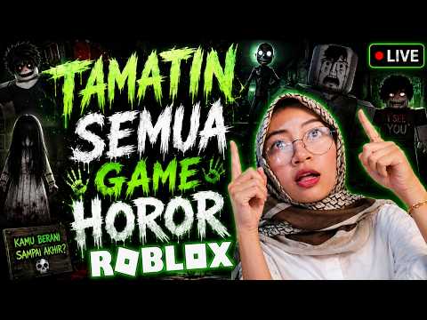 LIVE streaming gameplay mabar tamatin bareng semua game horor roblox #roblox #shorts #gaming #horror thumbnail