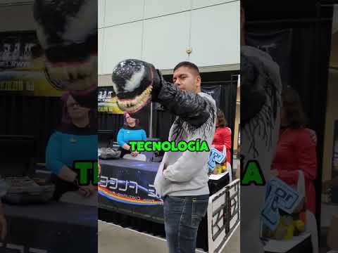 este DISFRAZ de VENOM es DEMASIADO REALISTA ?? #shorts #wow #curiosidades #spiderman #diy thumbnail