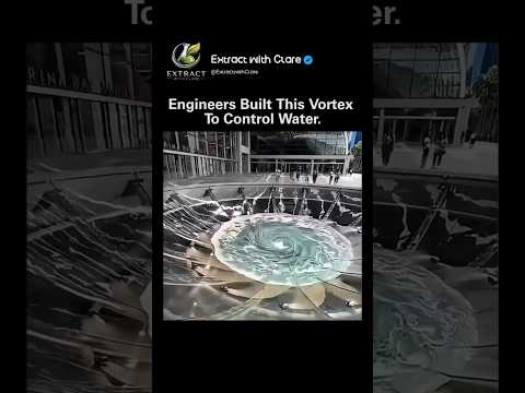 Engineers Created a Giant Water Vortex 😱💧 #Shorts thumbnail