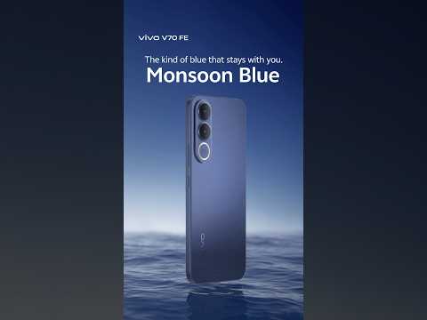 With Monsoon Blue on the vivo V70 FE, experience a colour that’s effortlessly distinctive. Buy now! thumbnail