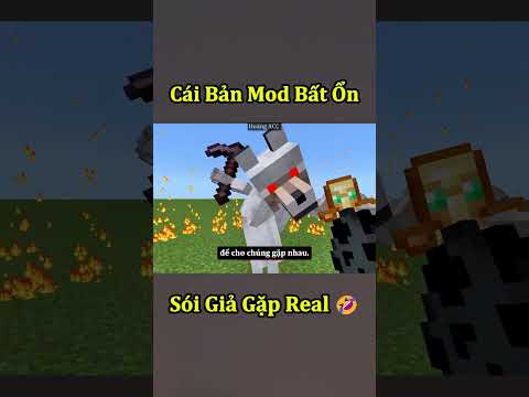 Khi Sói Tử Thần Fake Gặp Sói Tử Thần Real Trong Minecraft 🤣 #shorts thumbnail