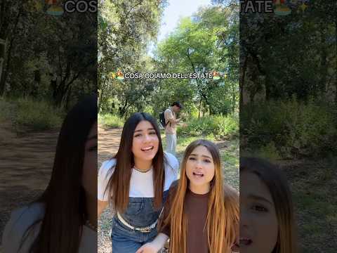 COSA ODIAMO DELL'ESTATE😱 e voi cosa odiate? thumbnail