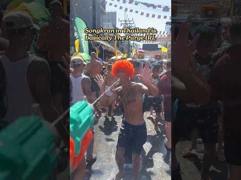 The Purge In Real Life! - Songkran in Thailand thumbnail