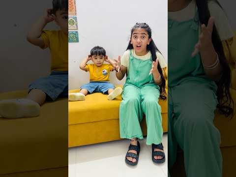 Samayra ki Mummy ka chocolate 🍫 kisne Khaya❓🤔😳 #shorts #samayranarula #siblings thumbnail