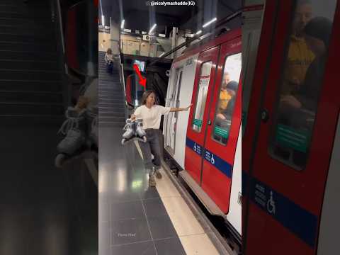 She Missed the Train... But Still Reached Before It! 😱 #shots #facts thumbnail