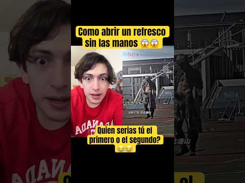 Como abrir un refresco sin las manos 😱😱 - Hey Crispin #humor thumbnail