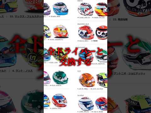 モータースポーツの選手がヘルメット交換をする意味#f1 #wrc #motogp #shorts #ショート thumbnail