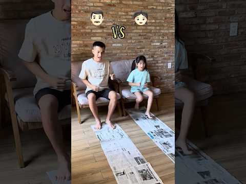 SH - Bố và Con Gái đua báo || Father and daughter race newspaper. thumbnail