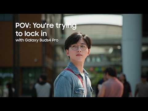 Galaxy Buds4 Pro: Keep Your Rhythm | Samsung thumbnail