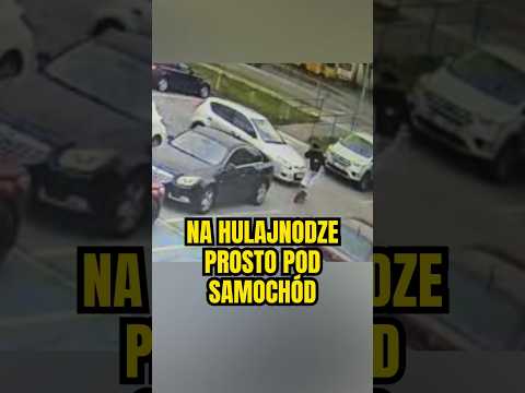 ?13-latka na hulajnodze elektrycznej wyjechała prosto pod samochód ⚠️ thumbnail